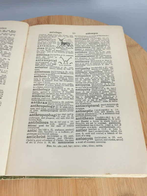 Old Books Encyclopedia Collins 13