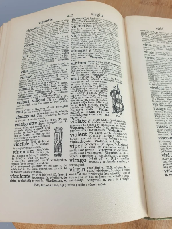 Old Books Encyclopedia Collins 14