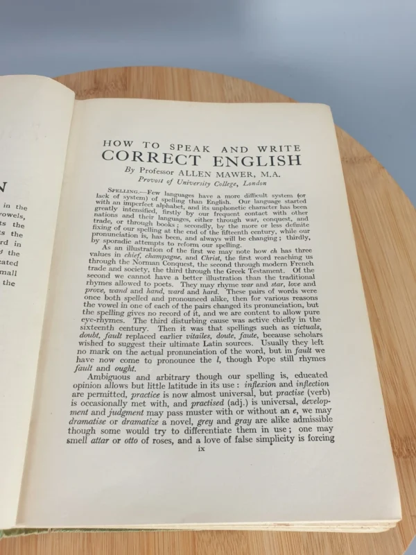 Old Books Encyclopedia Collins 18