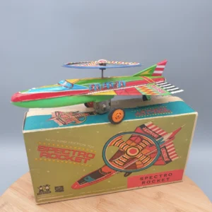 Old Toys Space Rotorblade SPECTRO ROCKET 1960 1
